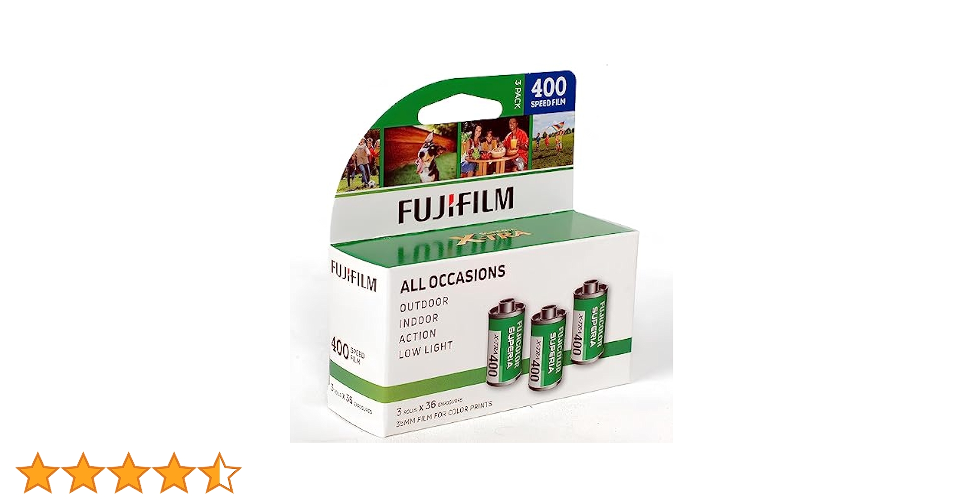 富士フイルム 35mm SUPERIA X-TRA400-36枚撮り 3本パック FUJIFILM SUPERIA X-TRA400｜36枚撮り｜カメラ関連グッズ